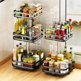 3 Layer Rotating Kitchen Rack