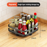 3 Layer Rotating Kitchen Rack