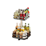 3 Layer Rotating Kitchen Rack